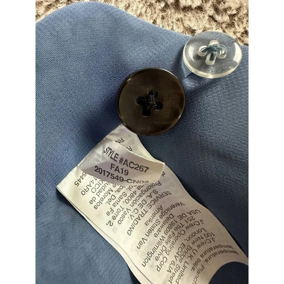 Madewell Women’s Button-Wrap Crop Tank in Bitsy Floral Size 4 - Picture 12 of 15